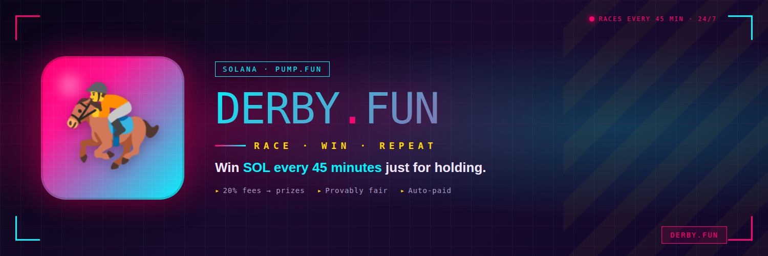 Derby.Fun (@derbydotpump) / Posts / X