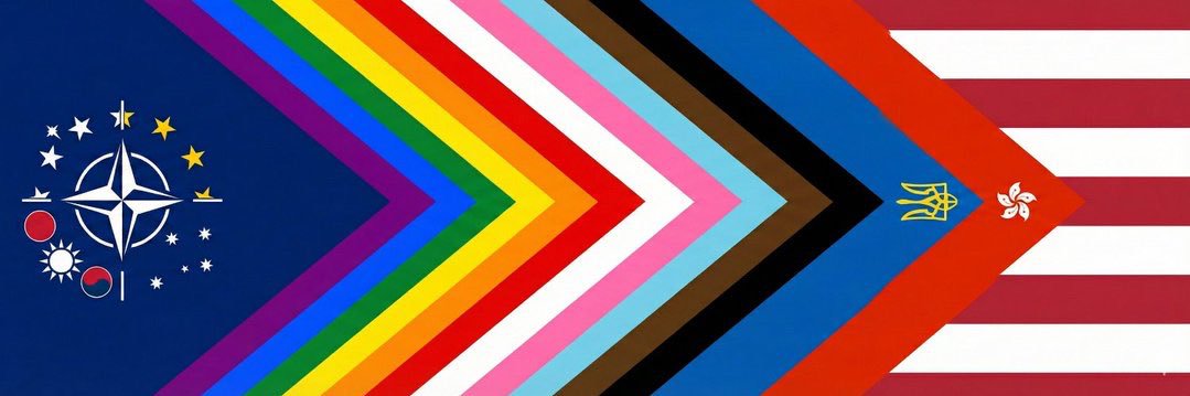 Kodiac the Space Fella 🇺🇸🇺🇦🇹🇼🏳️‍🌈🇪🇺 banner