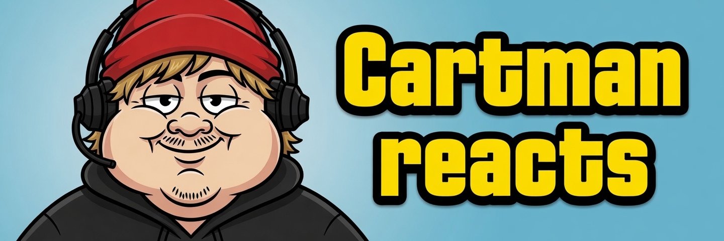 Cartman Reacts banner