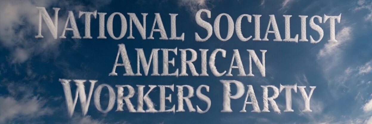 National Socialist American Workers' Party (IN) banner