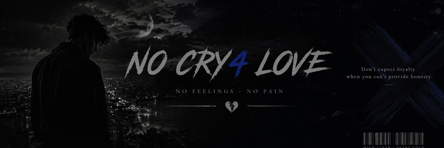 NOcrylove banner