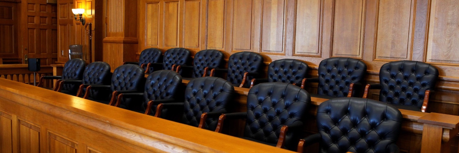 The Jury Finds banner