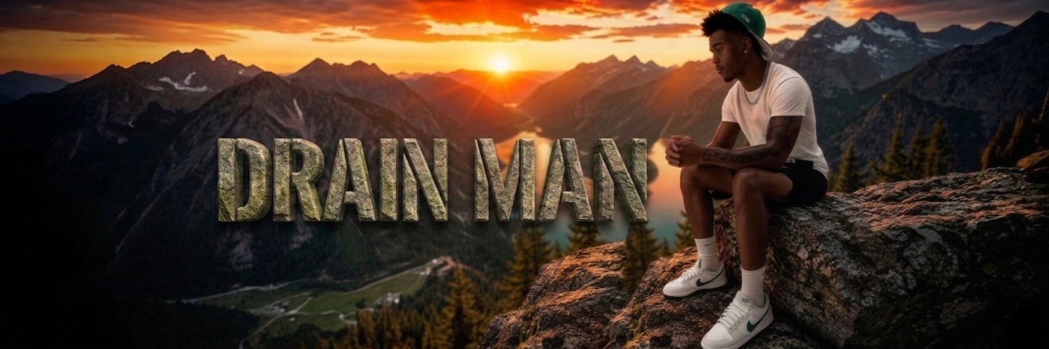 drain man banner