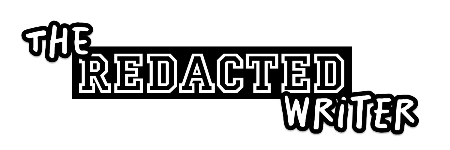The Redacted Writer banner