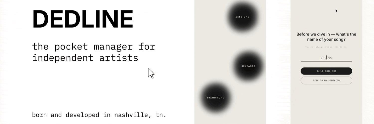 DedlineApp's profile banner image