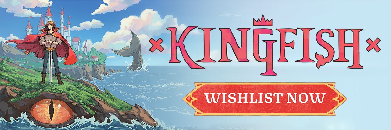 FirevoltStudio - Wishlist KingFish on Steam! banner