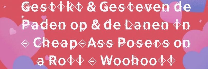wittewittigheid's profile banner image