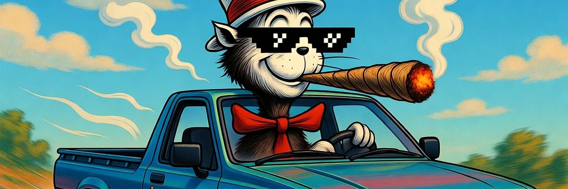 Cat In The Brat banner