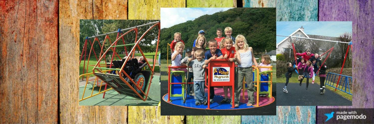 GL JONES PLAYGROUNDS banner