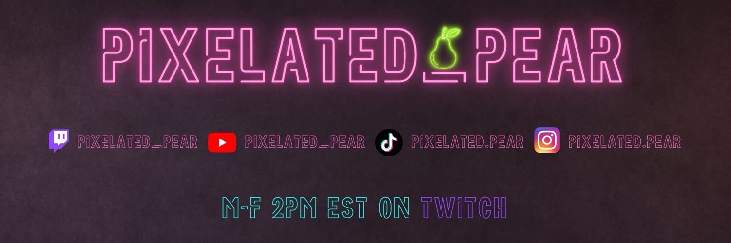 PixelatedPear's profile banner image