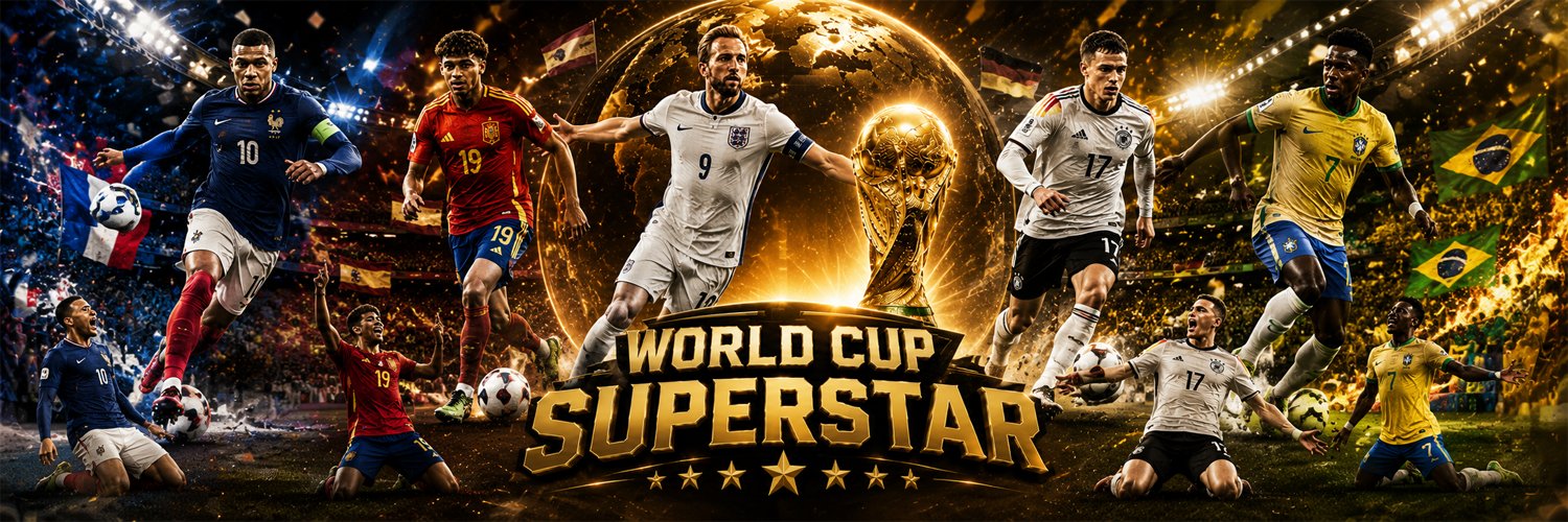 World Cup Superstars banner