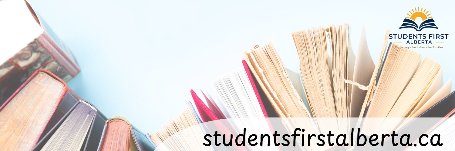 Students First Alberta banner