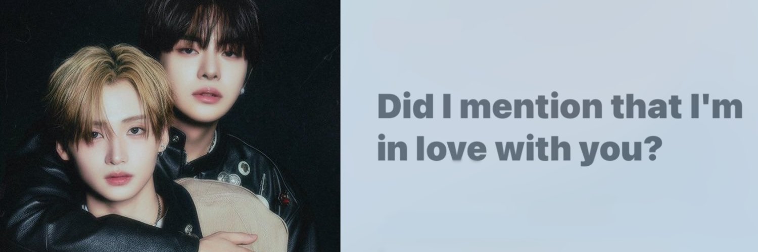 I love you, Joce. banner