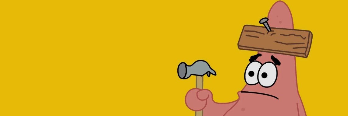 Bukan Patrick Star banner