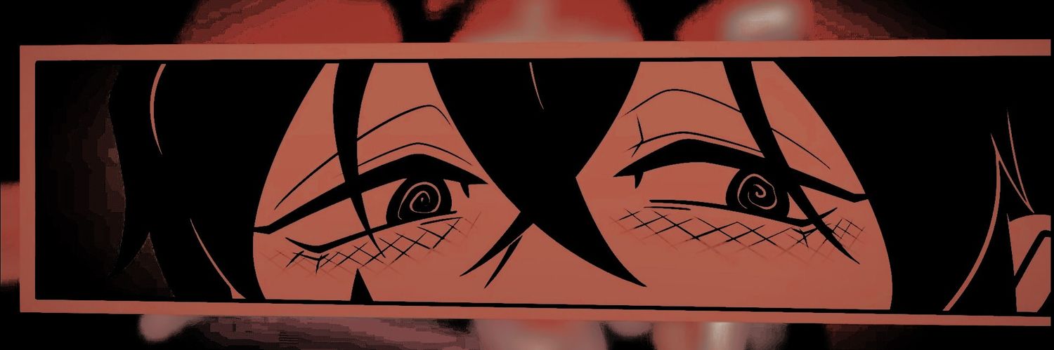 ♡ and the red on my face . . . ⁄ banner