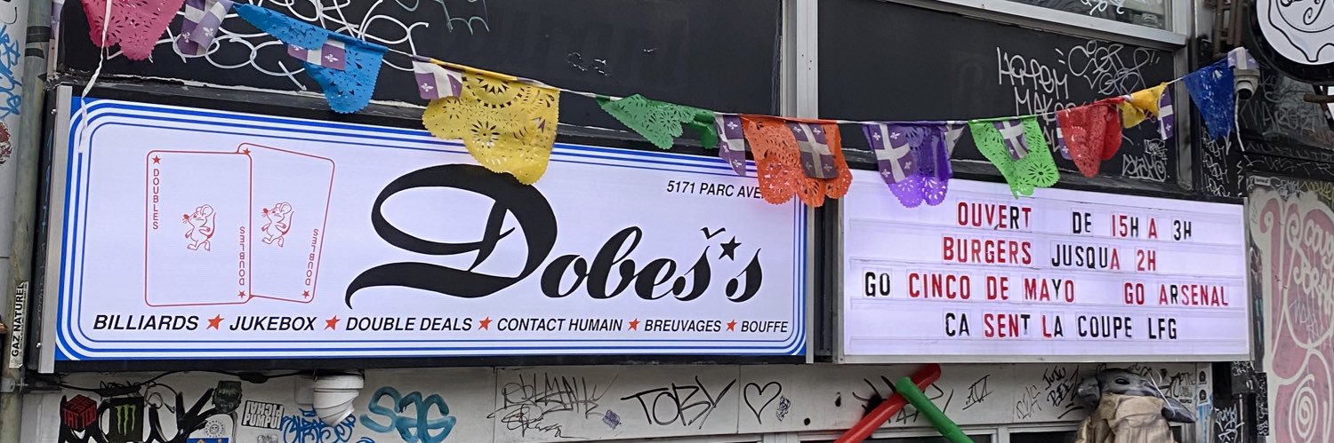 dobeš's left pad banner