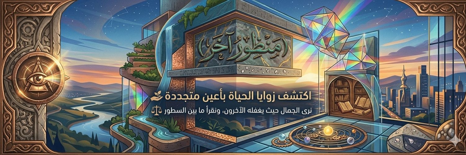 ✍️مـنظــور آخــر✍️ banner