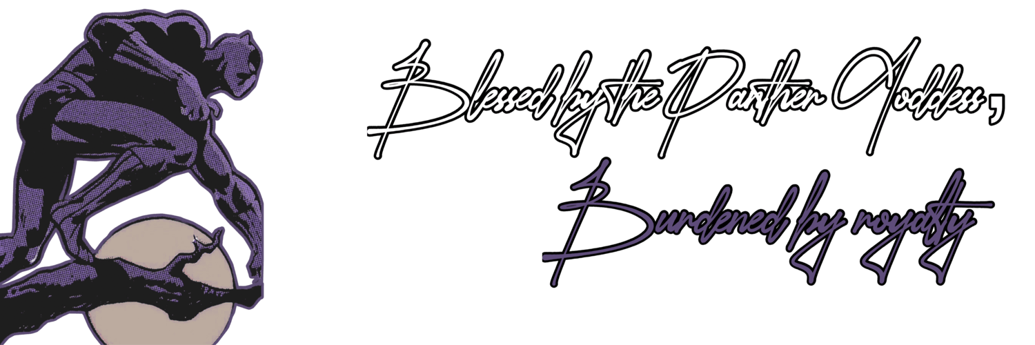 the black panther. banner