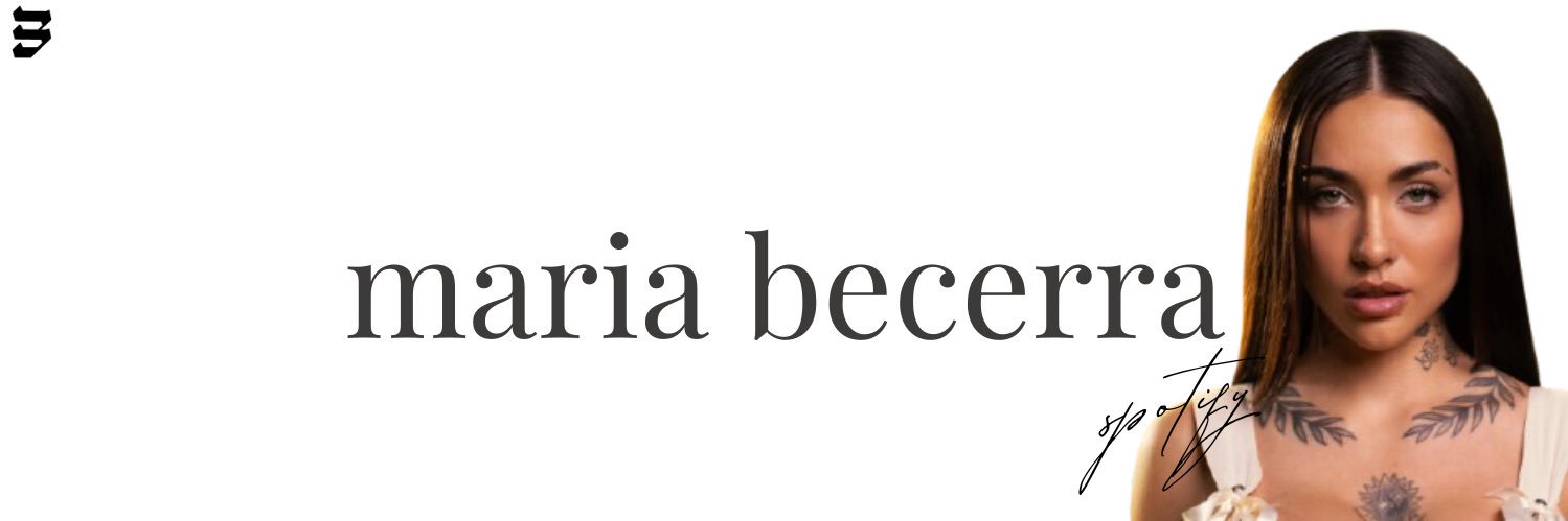 Maria Becerra Spotify banner