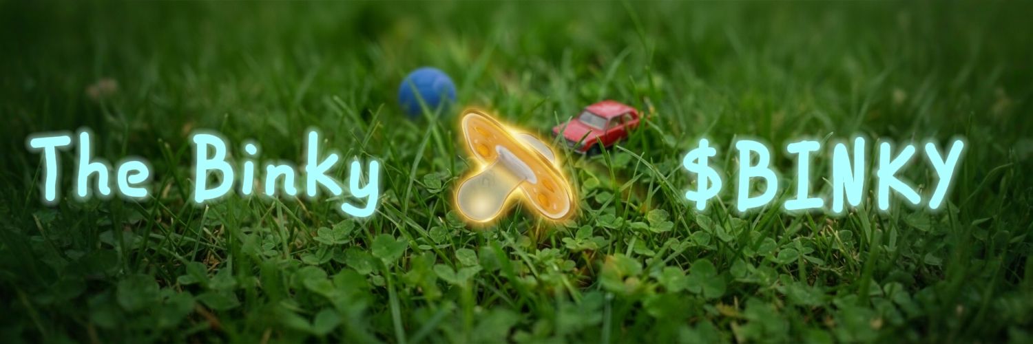 The Binky - $BINKY banner