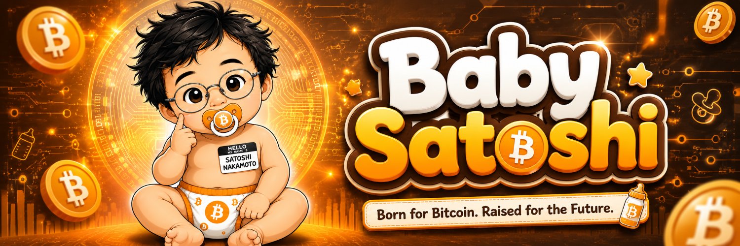 Baby Satoshi banner
