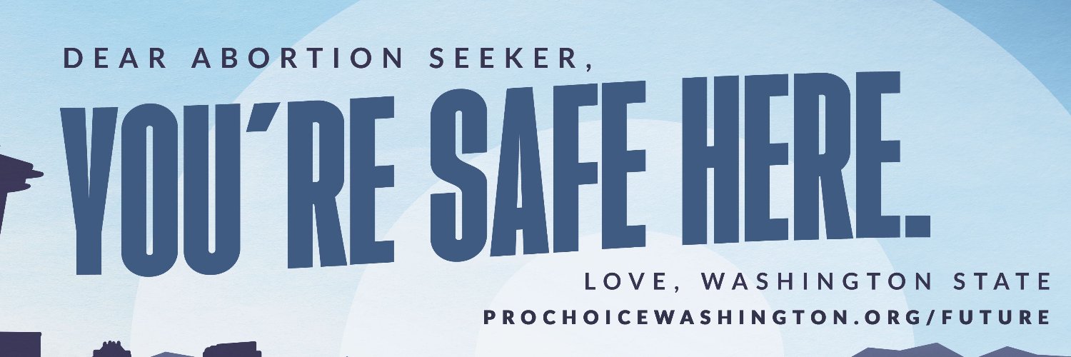Pro-Choice Washington banner