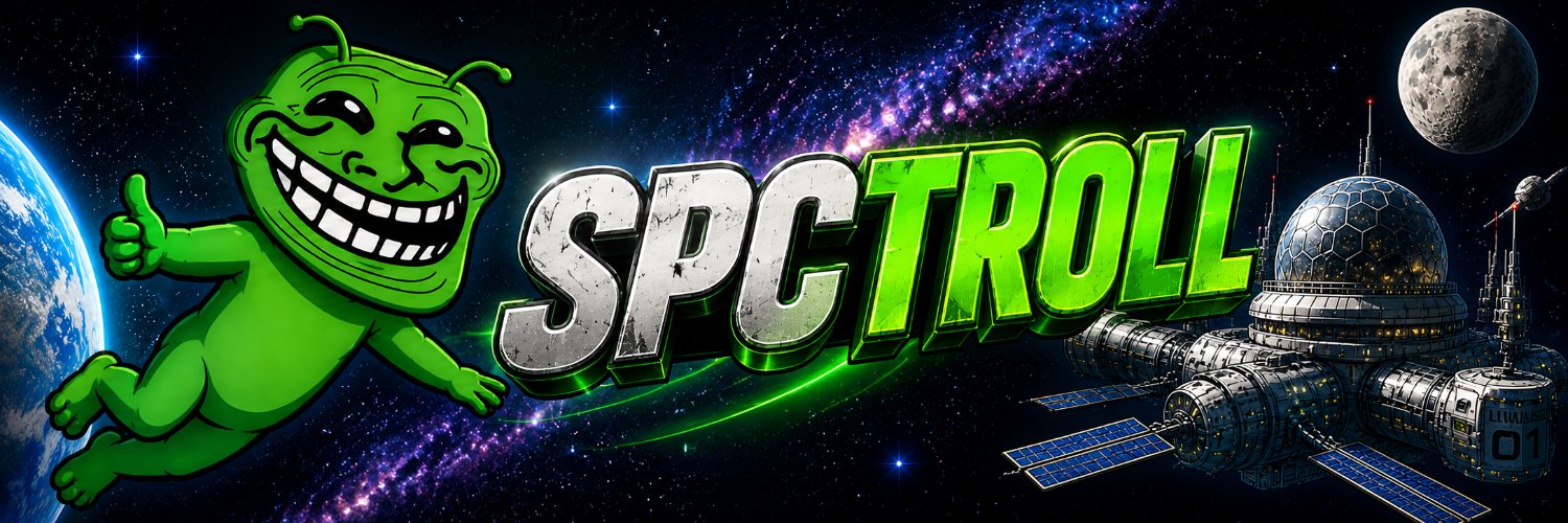 SPACE TROLL banner