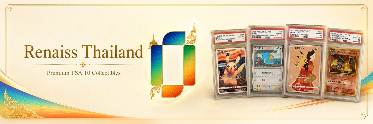 Renaiss TCG Thailand banner