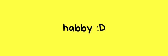 habby banner