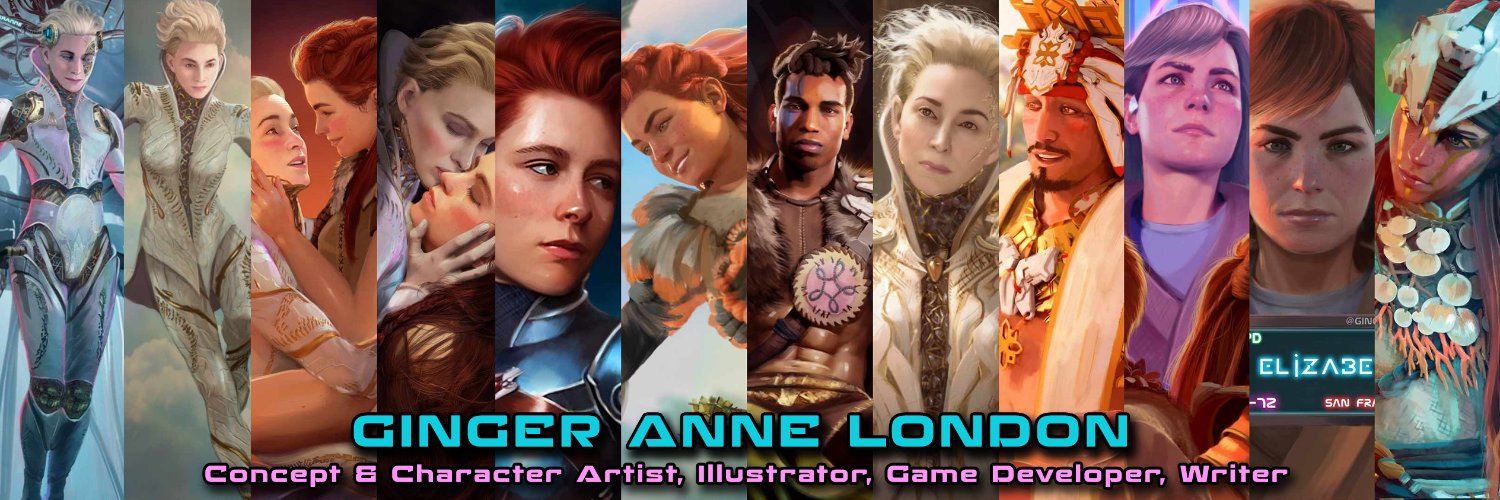 Ginger Anne London🌈🎨 banner