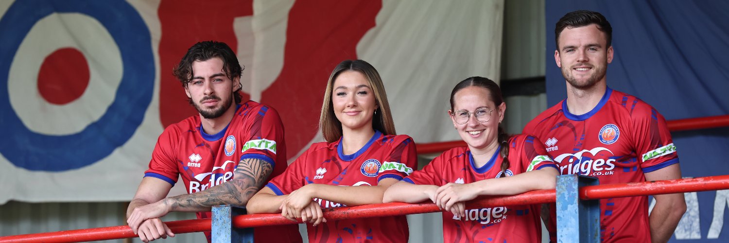 Aldershot Town FC's banner