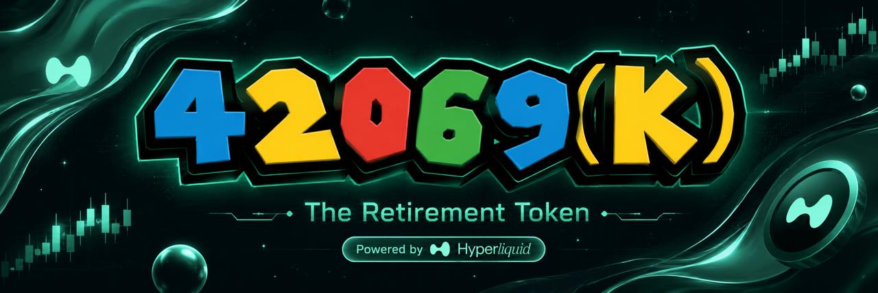 The Retirement Token banner