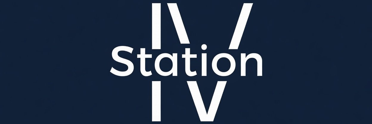 Station IV banner