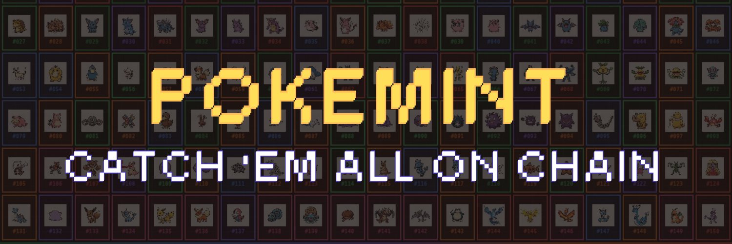 Pokemint On Solana banner