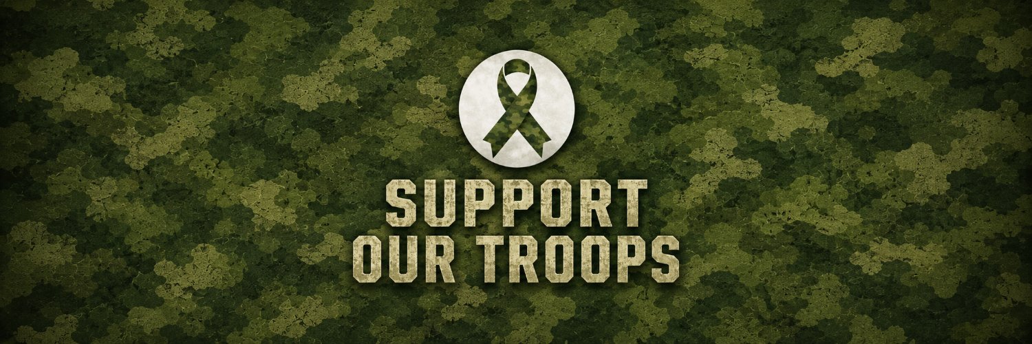 Support Our Troops banner