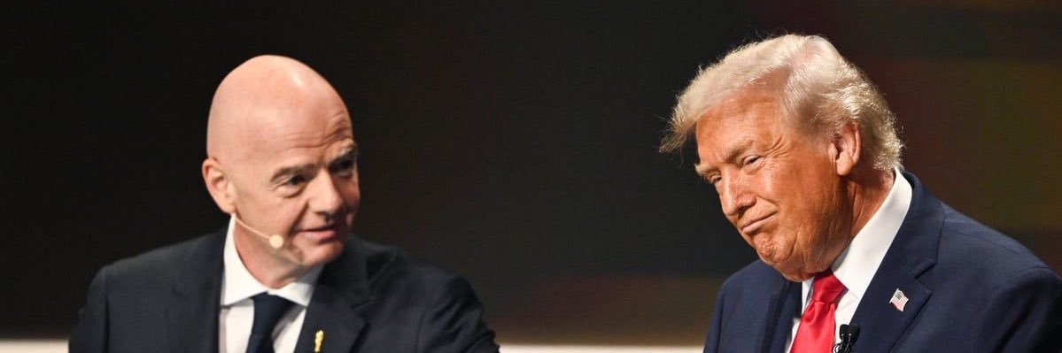 Gianni Infantino banner