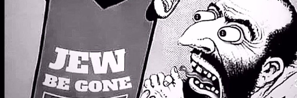 White Man banner