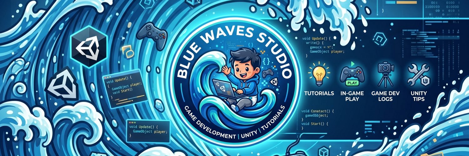 Blue Waves banner