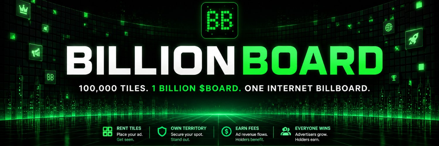 BillionBoard banner