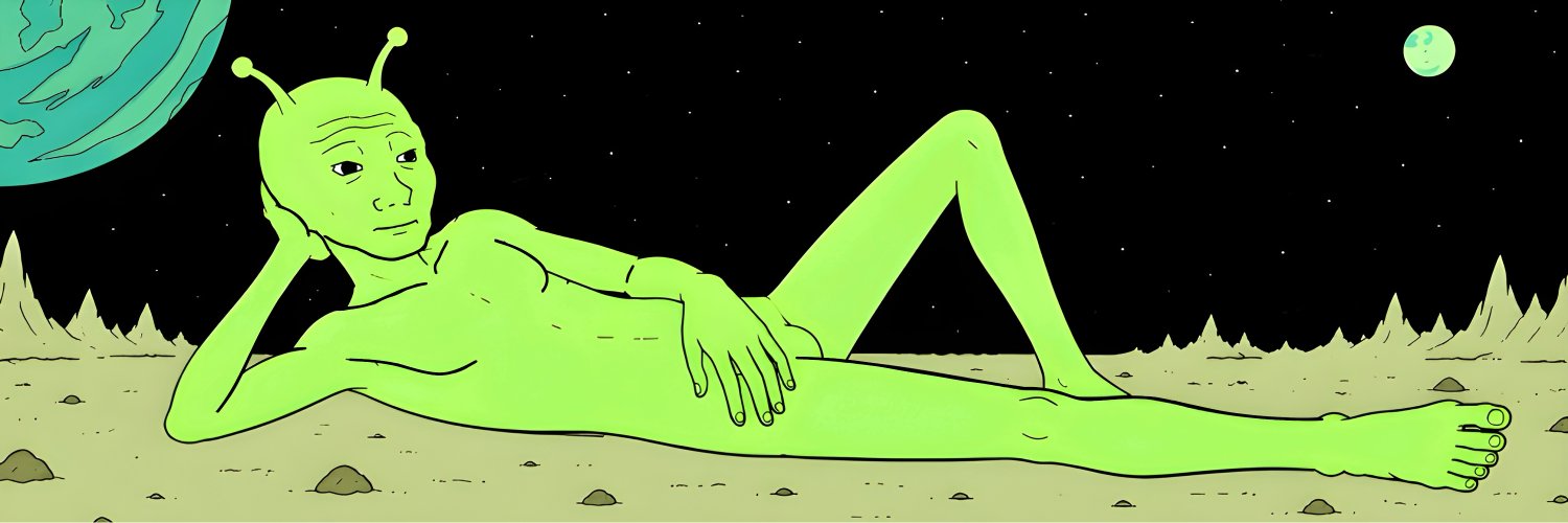 Alien Wojak banner