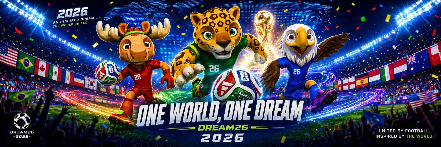One World, One Dream banner