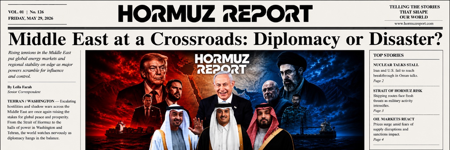 Hormuz Report banner