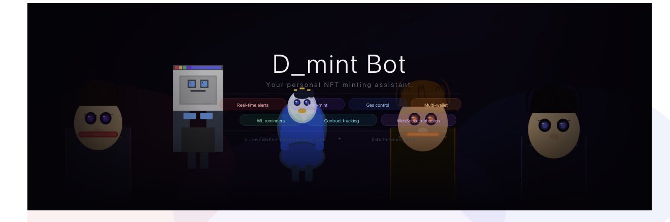 D_mint Bot banner