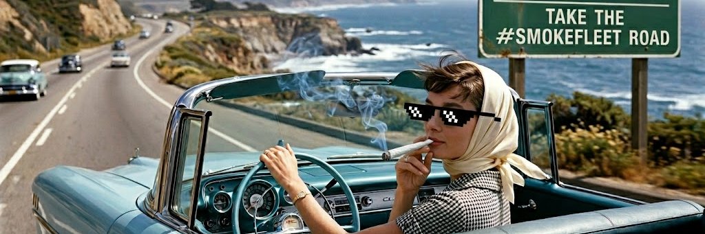 Audrey Hepburnout ™ #smokefleet banner