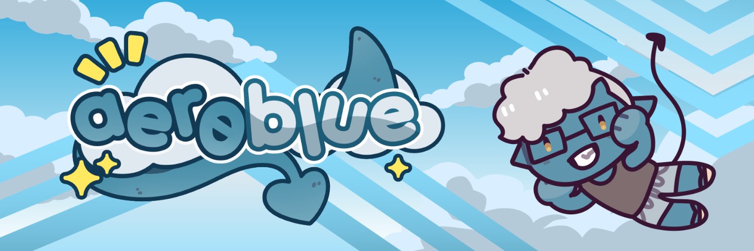 blue 👹 banner