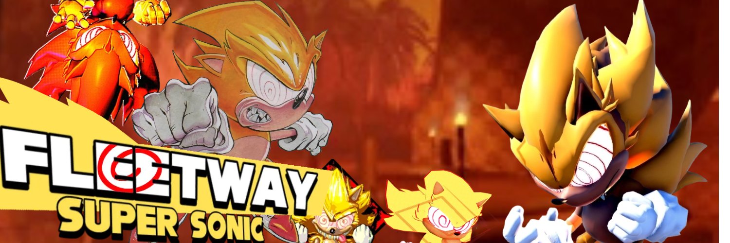 FLEETWAY SUPER SONIC banner