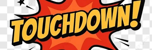 TOUCH DOWN banner