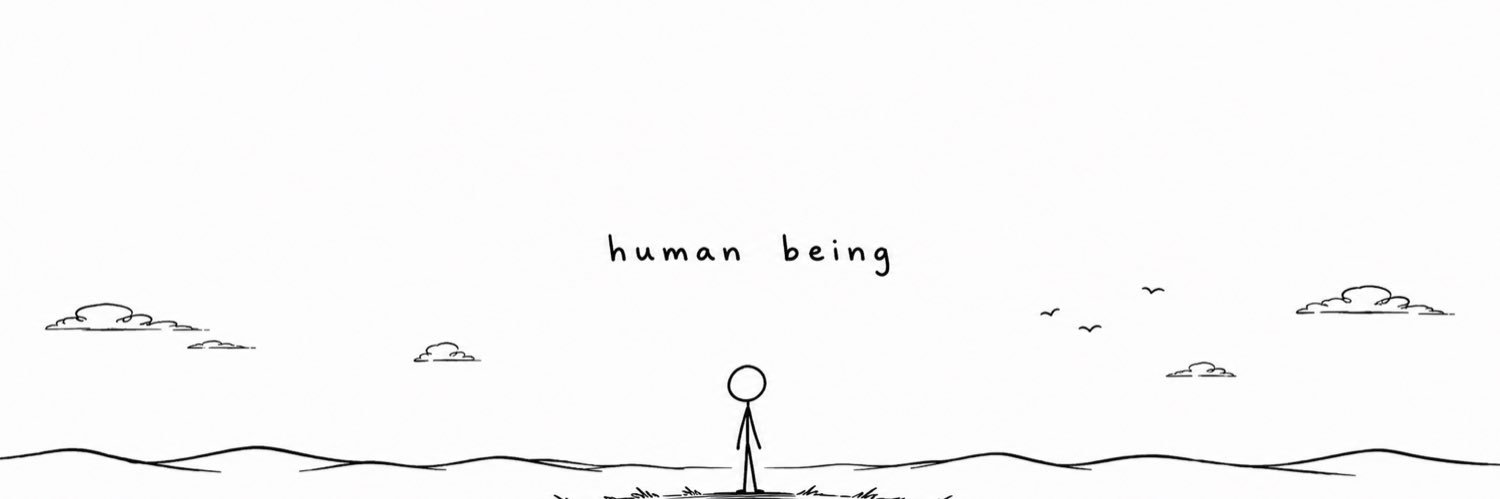 HUMAN BEING banner