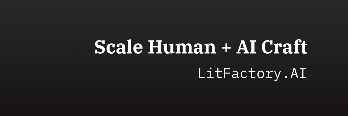 litfactoryai's profile banner image