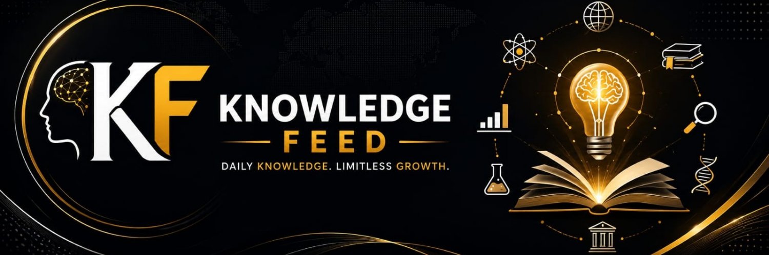 KNOWLEDGE FEED banner